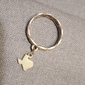 Retired JAMES AVERY Dangle TEXAS Ring